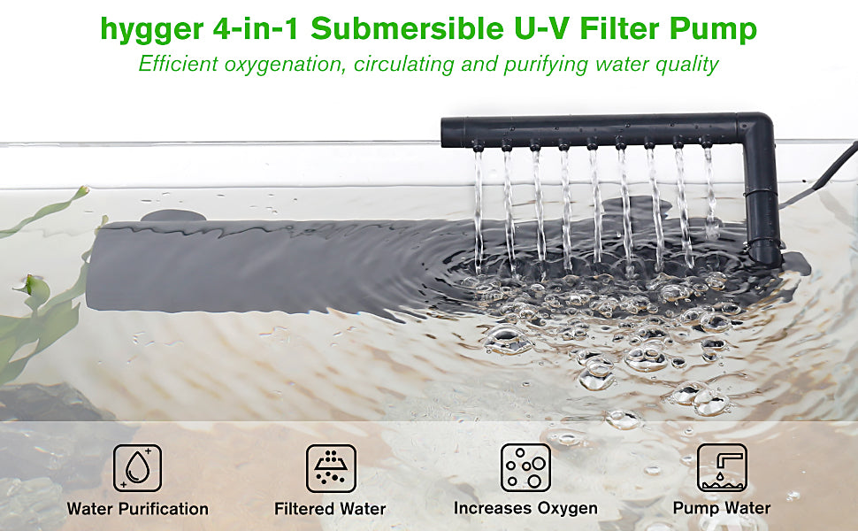 Hygger 4-in-1 UV Filter – HG032
