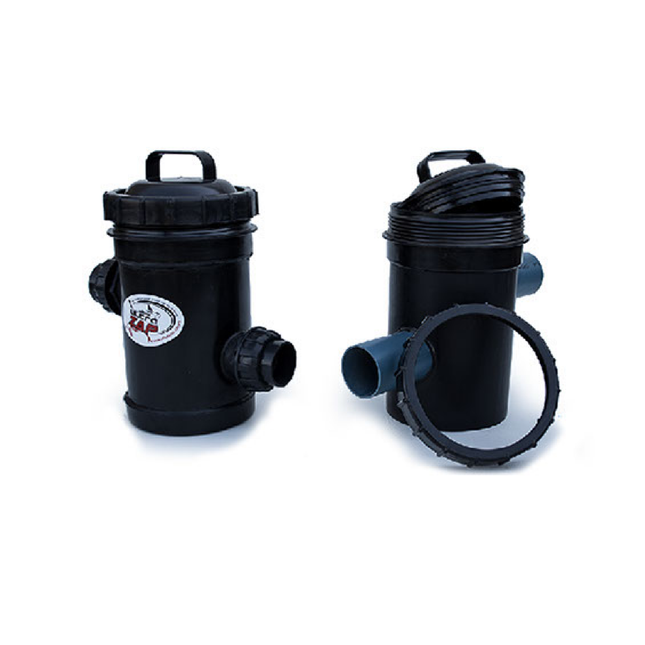 Ultra Zap 160mm Inline Leaf Trap 50mm & 63mm Intake