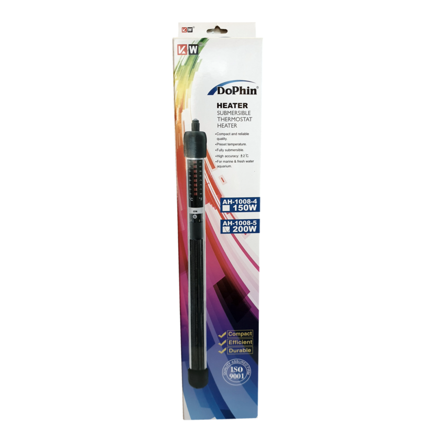 Dophin Aquarium Heater – 25W, 50W, 100W, 150W, 200W, 300W, 500W