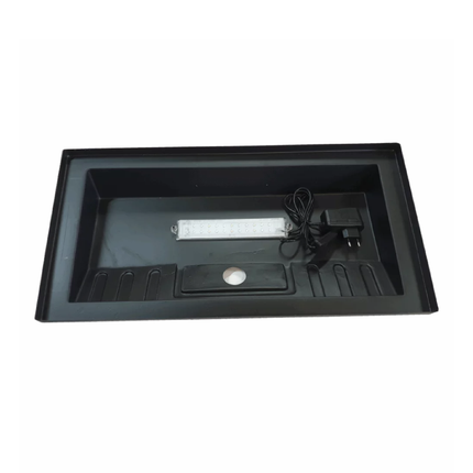 24" CANOPY with LED LIGHT – 615mm x 325mm