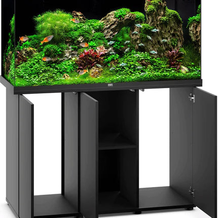 Juwel Rio 350 LED Aquarium with Modern Black Cabinet