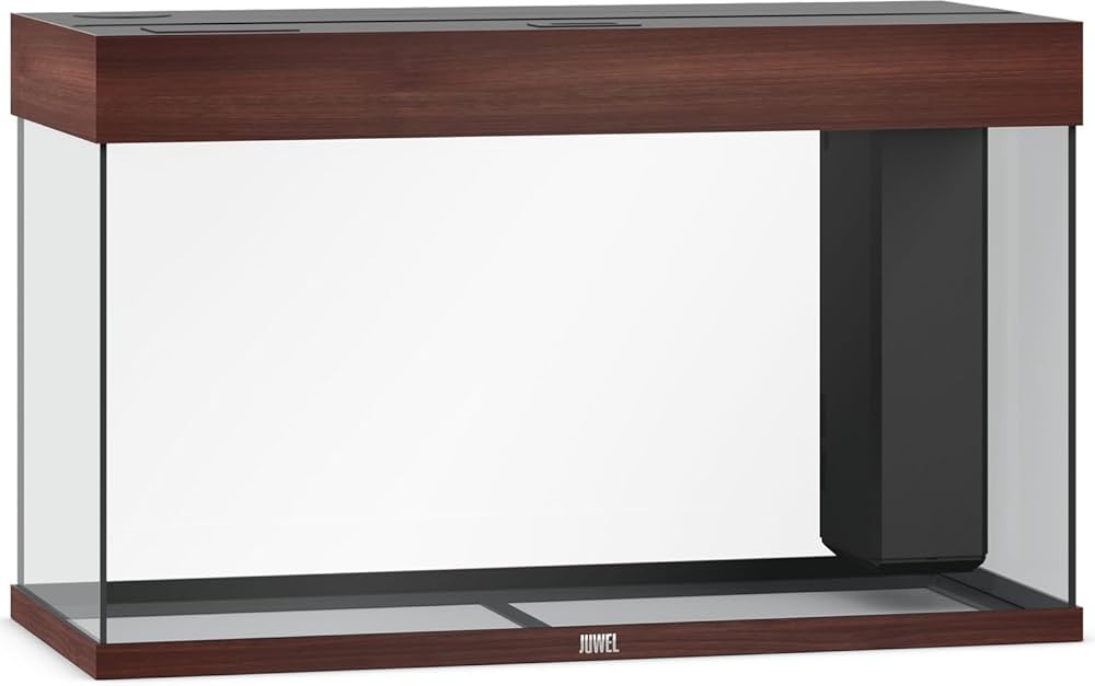 Rio 125 Dark Wood LED Tank & Cabinet Combo
