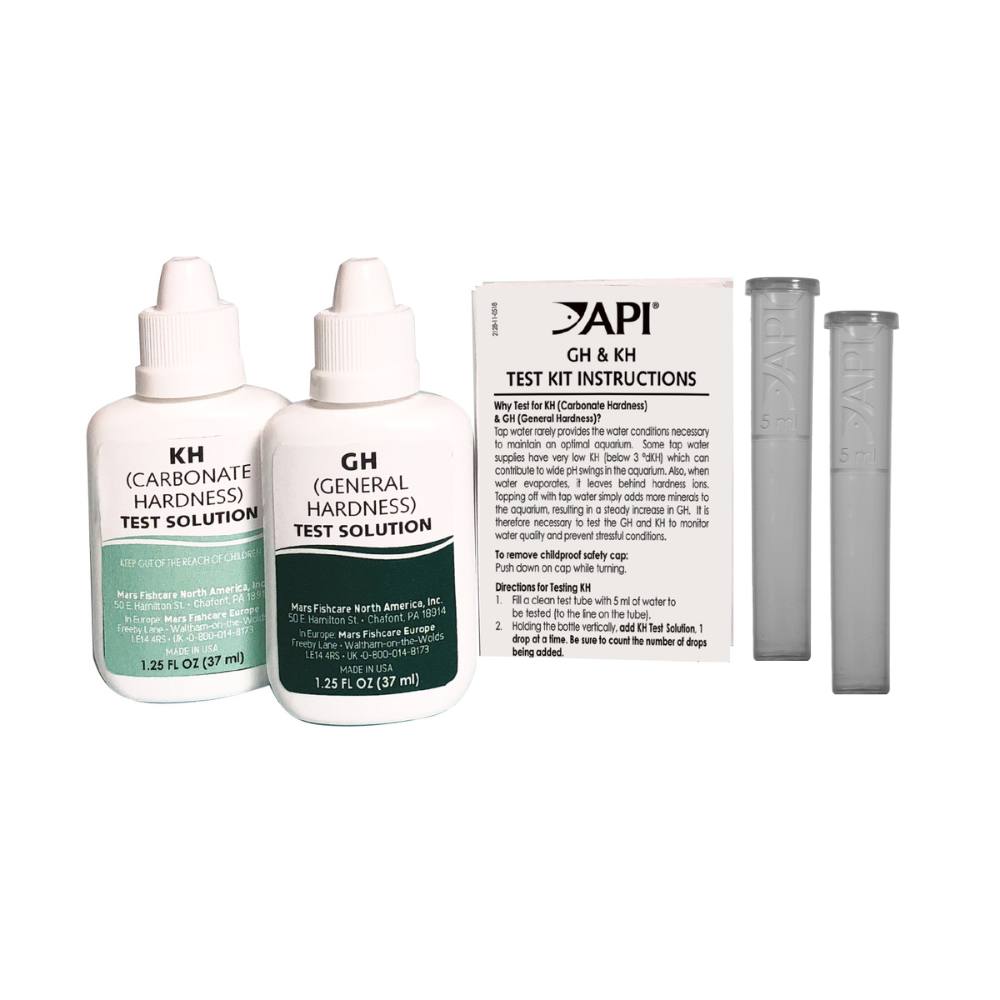 API GH &amp; KH Test Kit – General and Carbonate Hardness