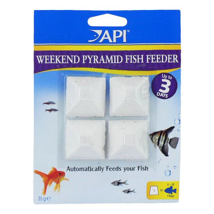 API Weekend Pyramid Fish Feeder – 4pcs (40g)