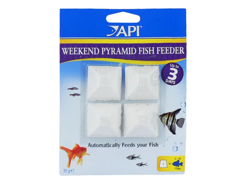 API Weekend Pyramid Fish Feeder – 4pcs (40g)