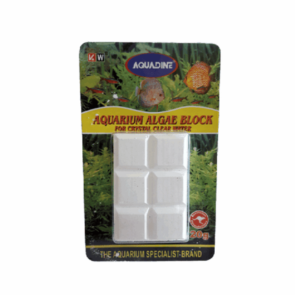 AQUARIUM ALGAE BLOCK 20g Treats 120L