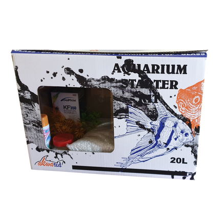 AkwaRIA Starter Kit Basic – Complete Aquarium Setup for Beginners & Enthusiasts