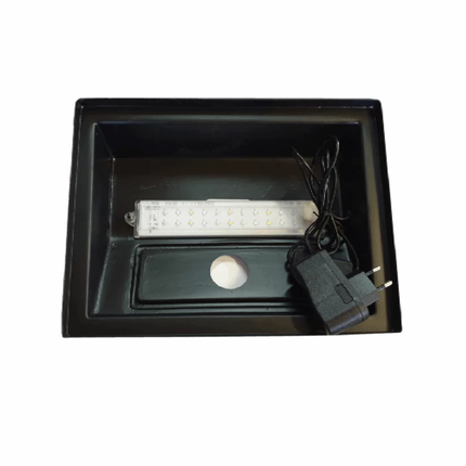 12" CANOPY with LED LIGHT – 310mm x 235mm