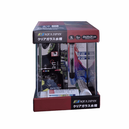 AquaJapan SQ Aquarium Kit – 20x20x25cm