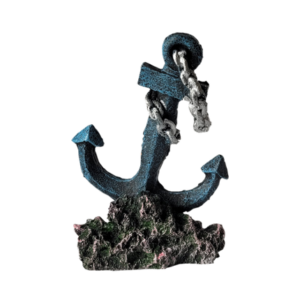 BLUE ANCHOR ORNAMENT – XY-165 - 11 x 6.5 x 16cm