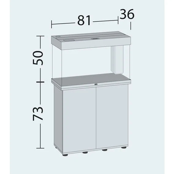 Black Juwel Rio 125 Aquarium and Cabinet Combo