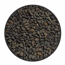 Black Polished Pebble Substrate 3–5mm