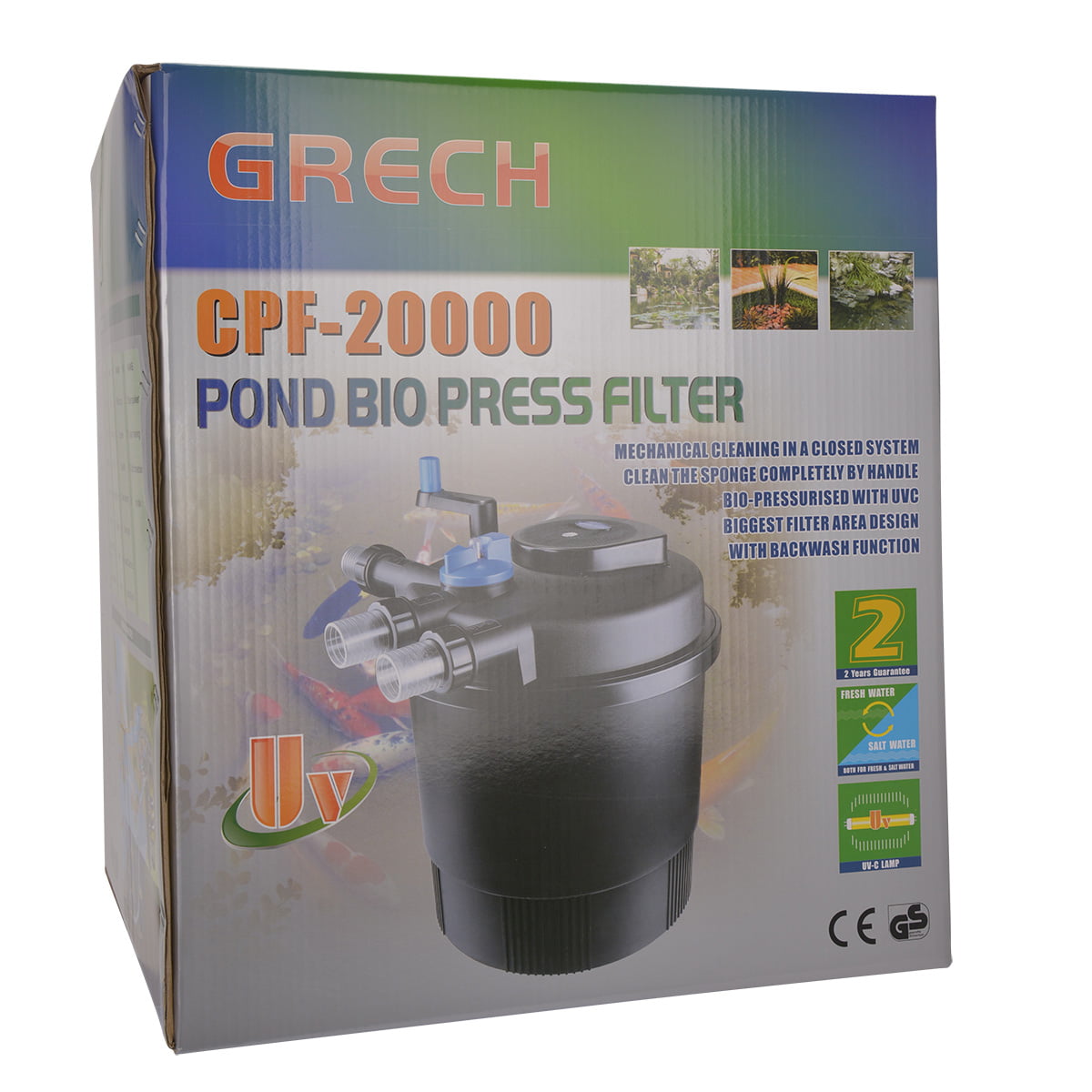 GRECH CPF Pond Bio Filter – 2500 / 5000 / 10000 / 15000 / 30000