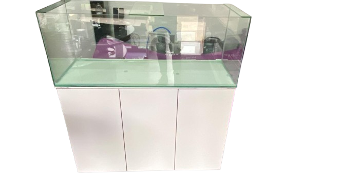 Custom Cabinet – White (for 240L Aquarium - 1225×450×800mm -Cabinet only