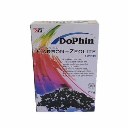Dophin Carbon + Zeolite – 200g–400g