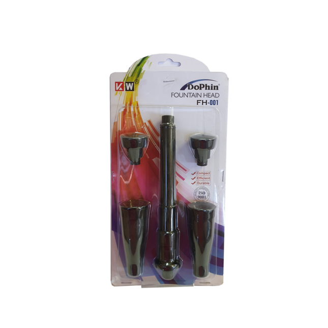 DOPHIN Fountain Set – Small and Large (Multiple Pump Compatibility)