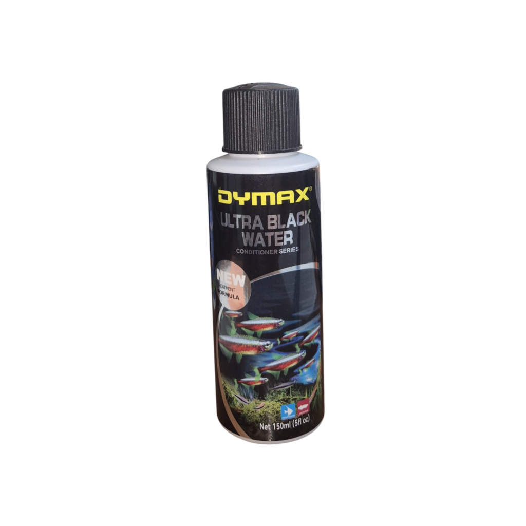 DYMAX Black Water – 150ml – Natural Water Conditioner for Healthy, Clear Aquariums