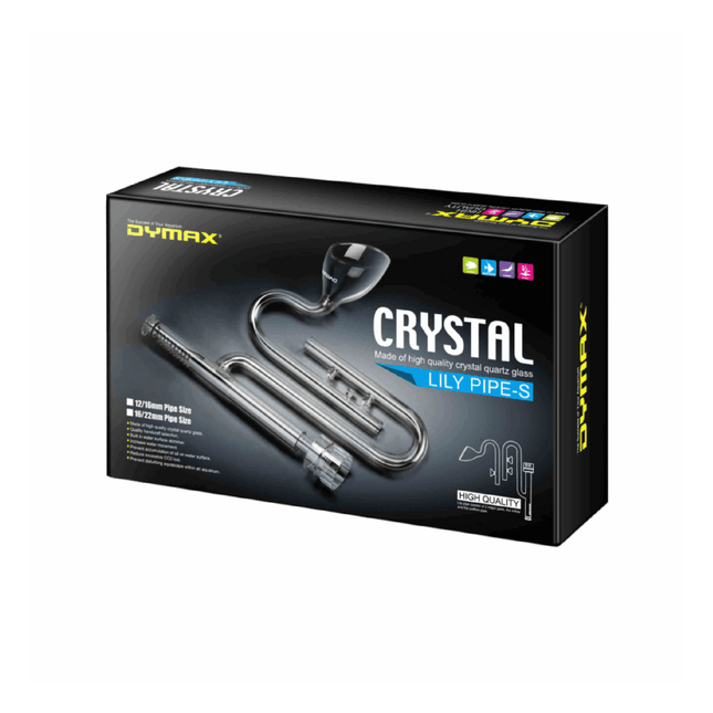 DYMAX Crystal Lily Pipe with Skimmer (12/16mm or 16/22mm)