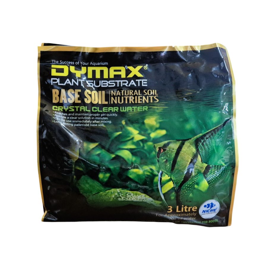 DYMAX Base Soil – Premium Nutrient-Rich Substrate for Planted Aquariums