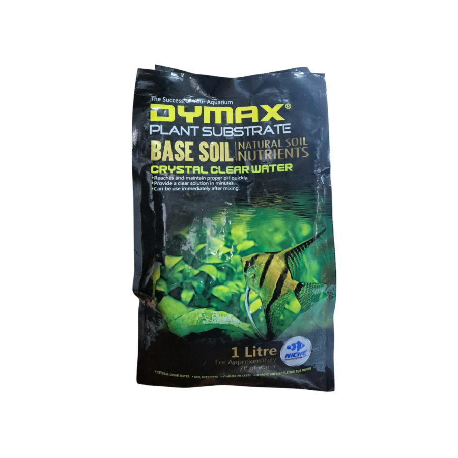 DYMAX Base Soil – Premium Nutrient-Rich Substrate for Planted Aquariums