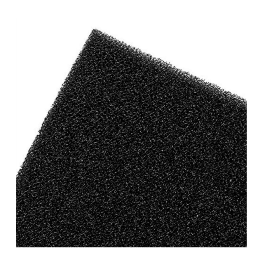DYMAX Black Bio Sponge – 60×45×5cm – Pack of 2 – High-Capacity Filtration for Large Aquariums