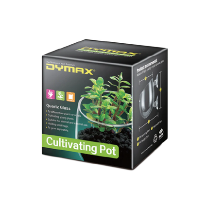 DYMAX Crystal Cultivating Pot – Stylish & Practical Container for Aquatic Plants