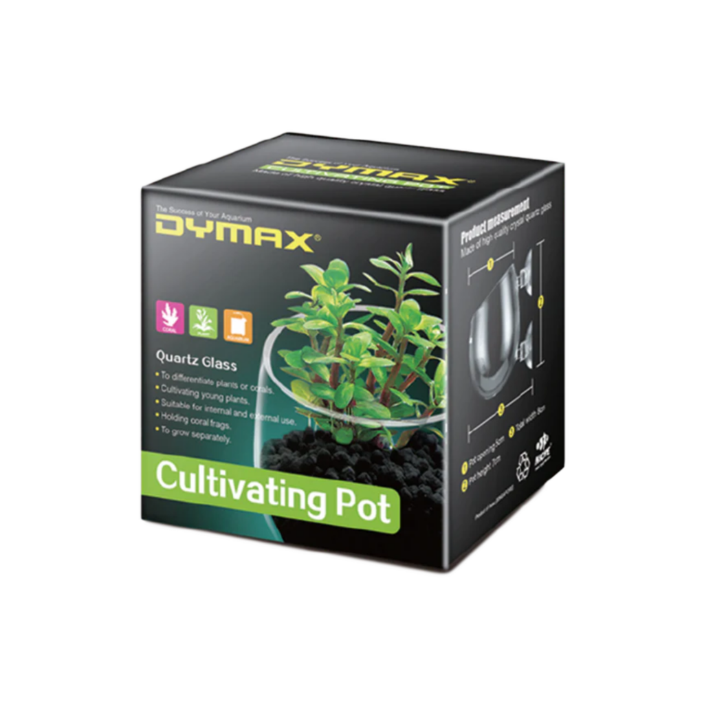 DYMAX Crystal Cultivating Pot – Stylish & Practical Container for Aquatic Plants