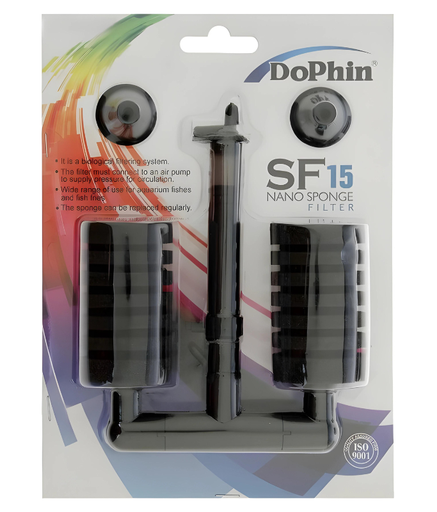 Dophin Nano Sponge Filter for Nano Aqauriums - SF-15