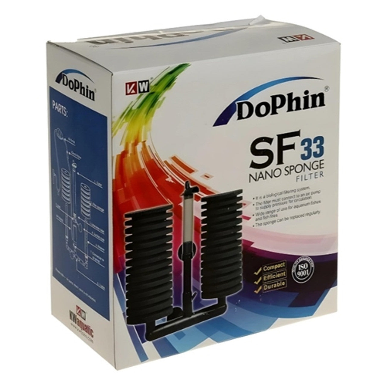 Dophin Nano Sponge Filter for Nano Aqauriums - SF-33