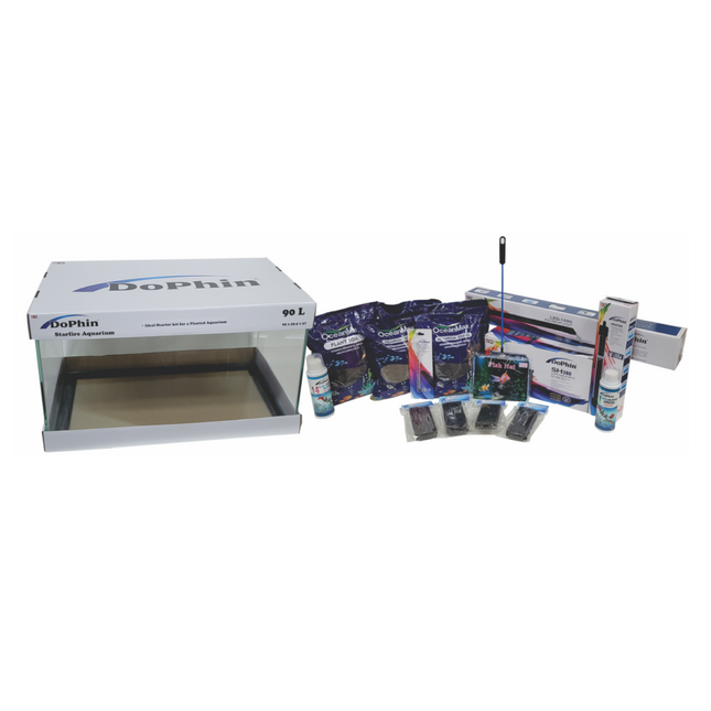 Dophin Planted Starter – 90L – Complete Beginner-Friendly Planted Aquarium Kit