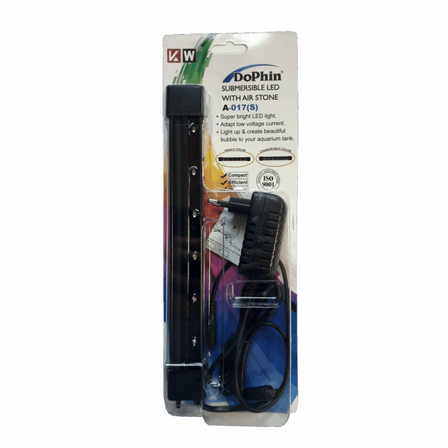 Dophin Airstone Coloured LED – Small (260mm Multi Color) Large (460mm LED or Blue)