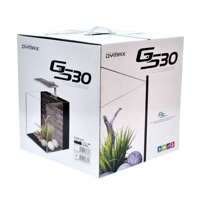 Dymax GS30 Aquarium – Crystal White (27L)