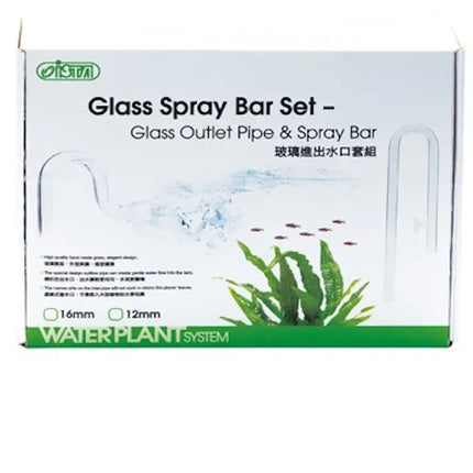 Glass Inflow and Outflow Pipe Set – 16mm