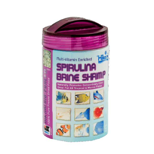 Hikari Freeze Dried Spirulina Brine Shrimp – 12g to 50g