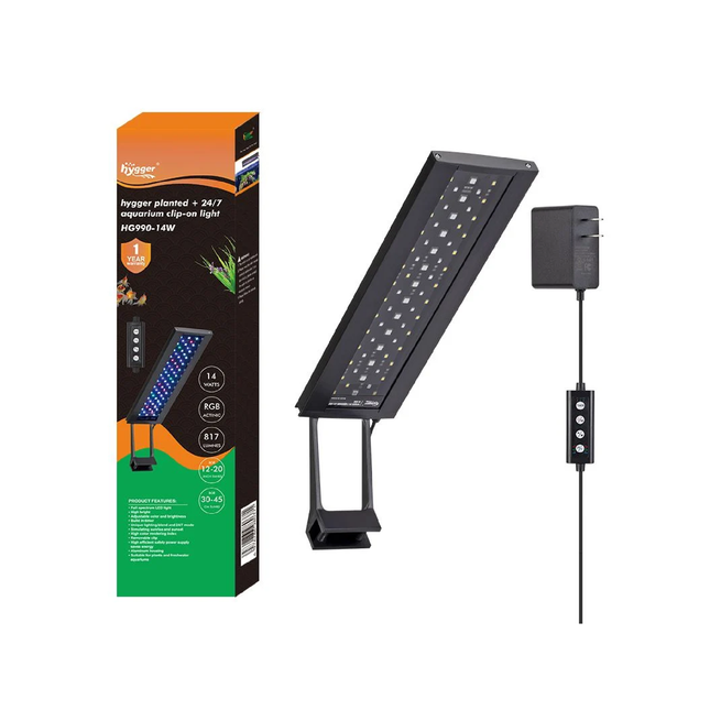 Hygger Apex Aquarium Clip LED – HG990-14W