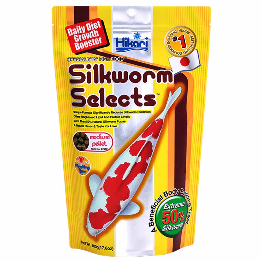 Hikari Silkworm Select medium – 500g