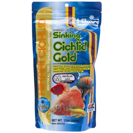 Hikari Sinking Cichlid Medium - 100g,342g