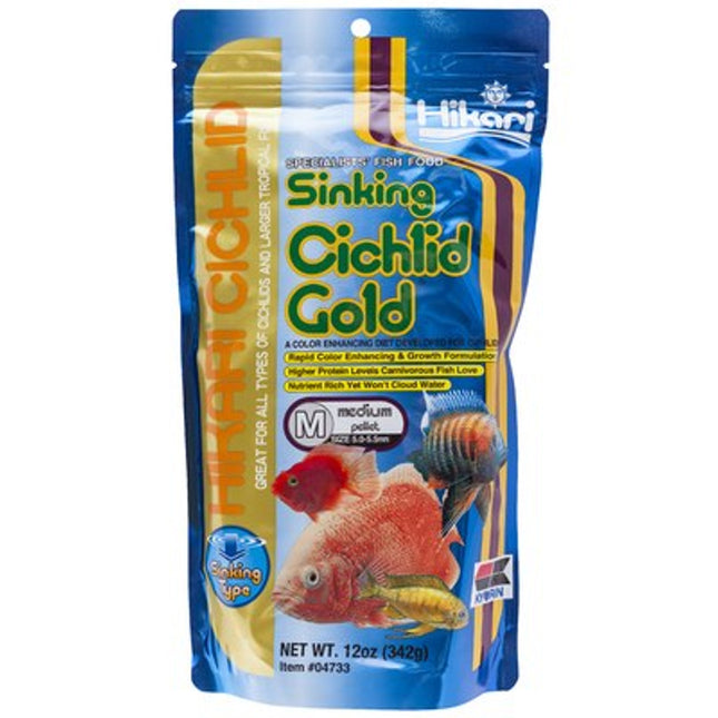 Hikari Sinking Cichlid Medium - 100g,342g