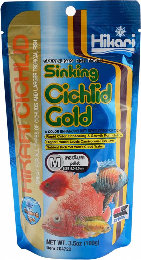 Hikari Sinking Cichlid Medium - 100g,342g