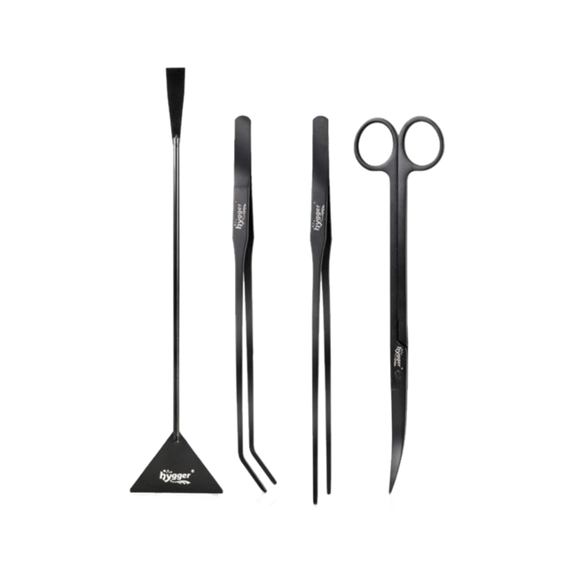 Hygger Black Stainless Steel Tool Set – HG965