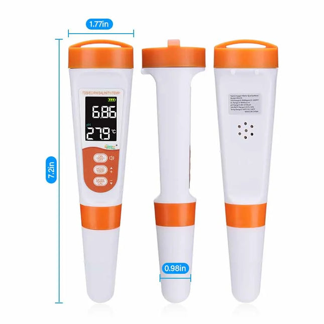 Hygger water quality meter – 5-in-1