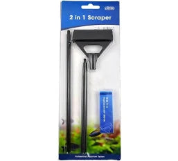 ISTA 2-in-1 Aluminum Scraper – Clean Glass, Easy &amp; Efficient