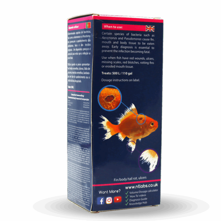 NTL AQ Anti-Ulcer & Finrot – 100ml | 250m