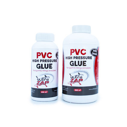 Ultra Zap PVC High Pressure Glue (250ml–500ml)