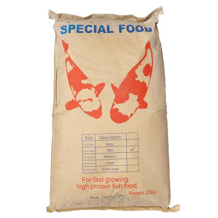 Takara Pond Pellets Mini 20kg - 2mm