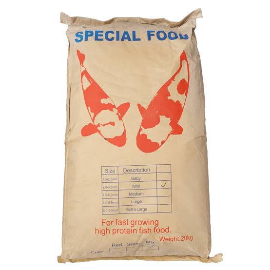 Takara Pond Pellets Mini 20kg - 2mm