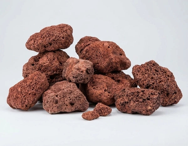 Red Volcanic Rock – Sold per kg