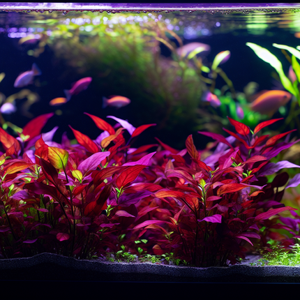 Reineckii Lilacina Vibrant Aquarium Background Plant