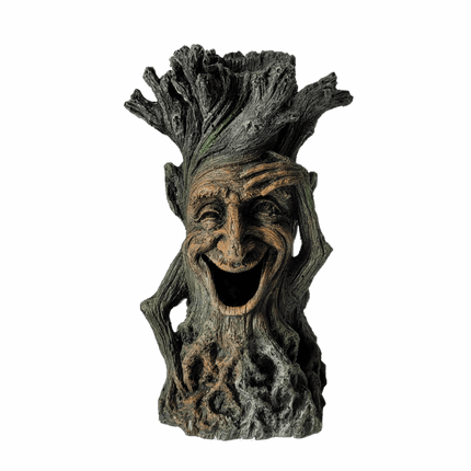 SMILING TREE STUMP ORNAMENT – XY-979# -12 x 12 x 22cm