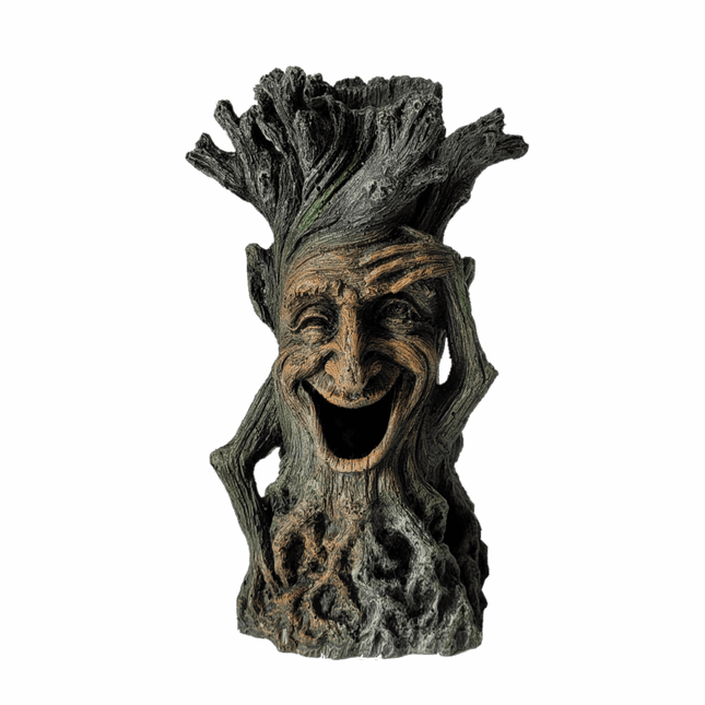 SMILING TREE STUMP ORNAMENT – XY-979# -12 x 12 x 22cm